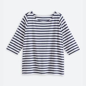 Market & Spruce Crystal Fitted Boatneck Knit Top